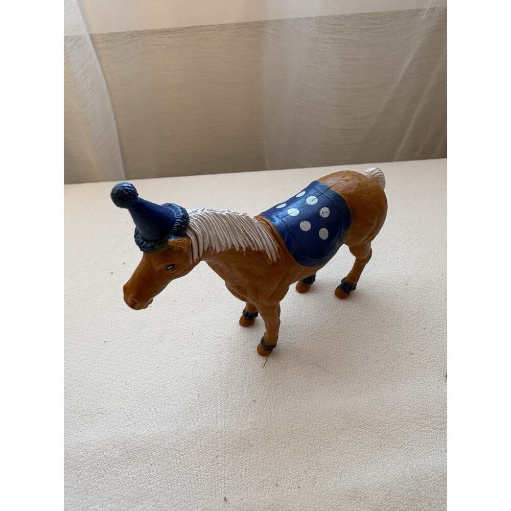 Lot 6 Ankyo Target Party Animals Figures Farm Toys Cake Topper Chicken Pig Horse - Picture 5 of 11